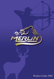 2004 Product Catalogue - Merlin Archery