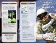 Final Brochure - National Council of NASA Space Grant Directors