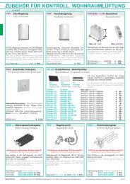 zUBehör Für koNtroll. wohNraUMlüFtUNG - Red-Ring Ges.mbH