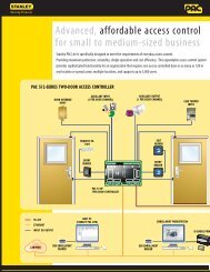 Stanley PAC Lite System Overview