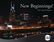 New Beginnings! - CGS