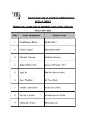 RESULT SHEET Written Test for the post of Assistant Audit Officer ...