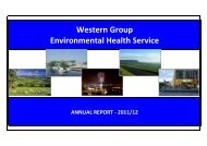 Western Group Environmental Health Service - Derry City Council