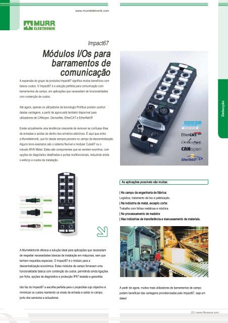 AutomaÃ§Ã£o Industrial InstrumentaÃ§Ã£o Industrial - FFonseca