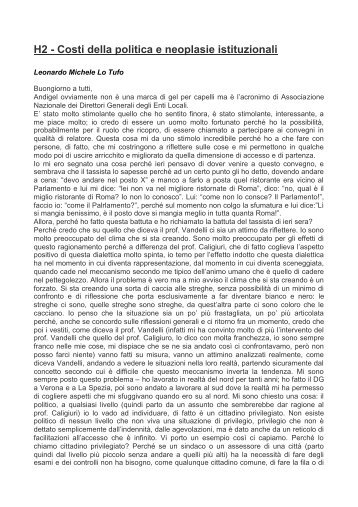 Per scaricare l'intervento di Leonardo Lo Tufo - Forum PA