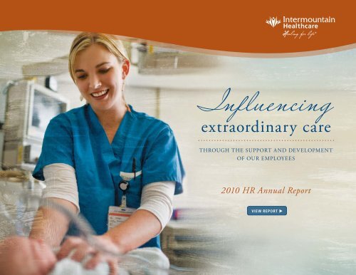 2010 HR Annual Report - Intermountain Healthcare