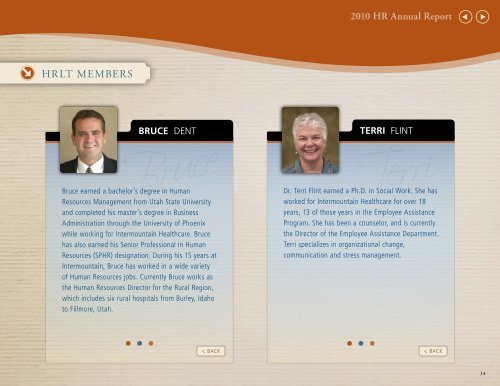 2010 HR Annual Report - Intermountain Healthcare