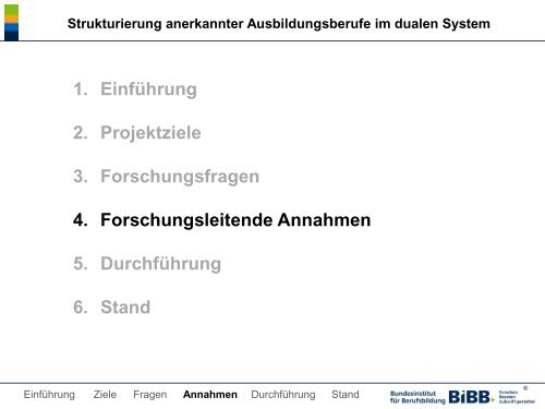 Strukturierung anerkannter Ausbildungsberufe im dualen ... - BiBB