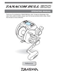 Seab 1000 Megatwin User Manual 13 2mb Pdf Daiwafishing