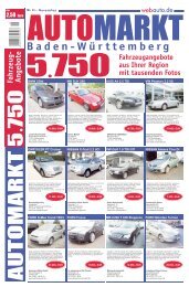 Fahrzeug- Angebote - Webauto.de
