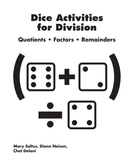 division games with dice gr 4 5 pdf didax educational resources