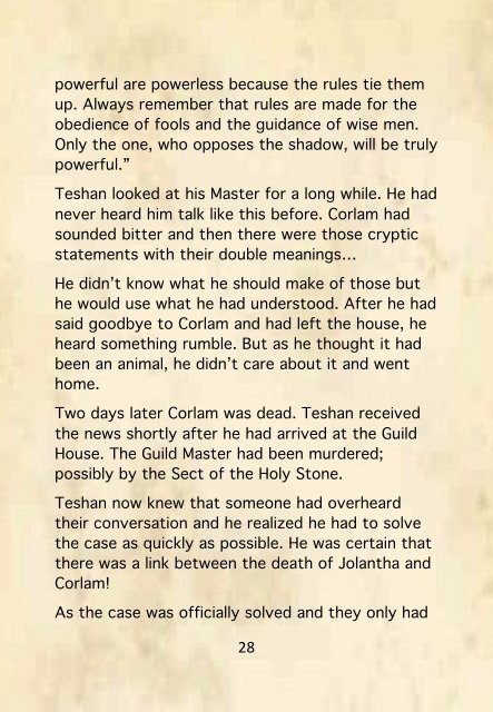 The Book of Teshan - All Things Uru