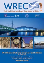 World Renewable Energy Congress / Network (WREC/WREN)