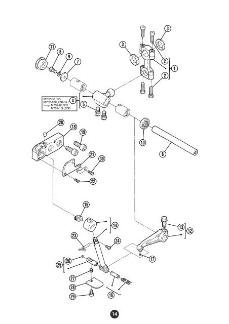 Parts Catalog - Pegasus Sewing Machine