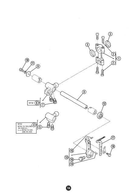 Parts Catalog - Pegasus Sewing Machine