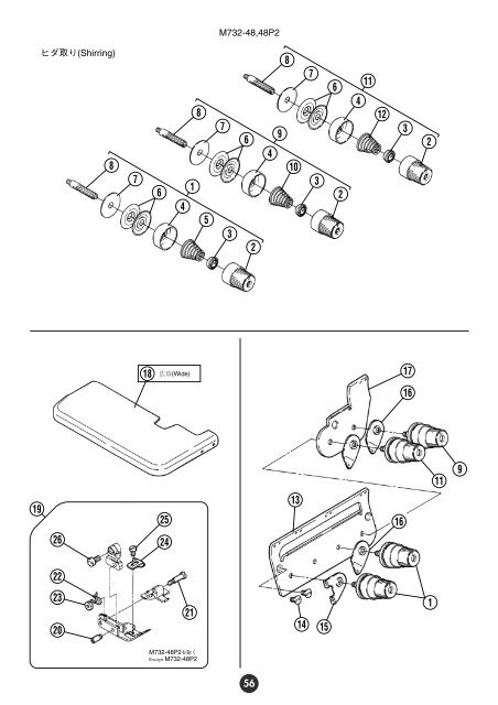 Parts Catalog - Pegasus Sewing Machine