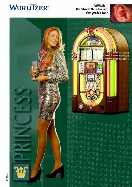 PRINCESS â€“ Die 'kleine' Musikbox mit dem groÃŸen Flair - Wurlitzer