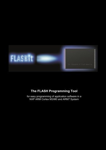 FLASHit 9- NXP ARM Cortex-M0/M3, ARM7 Manual