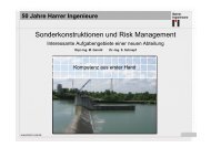 Sonderkonstruktionen und Risk Management - Harrer Ingenieure