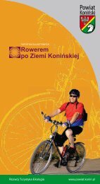 Rowerem po Ziemi Konińskiej (pdf) - Powiat koniński