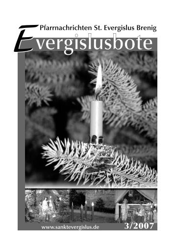 Nr. 3/2007 - Sankt Evergislus