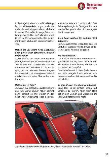 Magazin Privatbahn im Fokus April 2012 - Veolia Verkehr