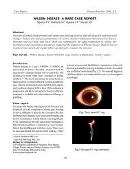 Wilson disease- A Rare Case Report Nigwekar P V, Shrikhande D Y ...