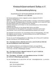 KreisschÃ¼tzenverband Soltau e.V. - KSV-Soltau