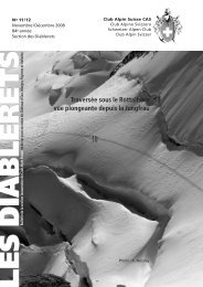 Nov.-dÃ©cembre - Club Alpin Suisse - Section des Diablerets