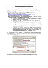 ACTUALIZACIÃN DEL DRIVER DEL LECTOR Se ha detectado que ...