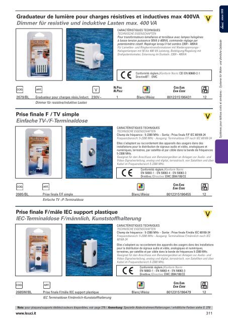 Leuci Katalog - Relco Group