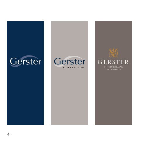 Firmen Broschüre - Gustav Gerster GmbH