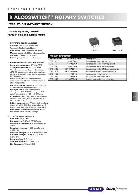 PREFERRED PARTS CATALOGUE