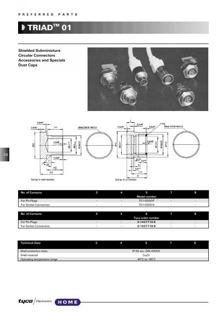 PREFERRED PARTS CATALOGUE