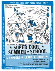 Larkspur Recreation SUPER COOL SUMMER SCHOOL ... - Wpn.org