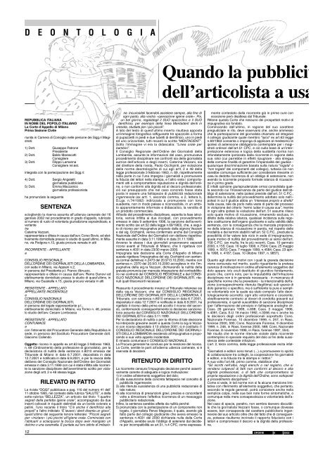 28 Ordine Giugno 2002 - Ordine dei Giornalisti