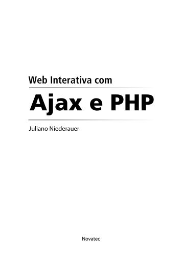 Ajax e PHP - Novatec Editora