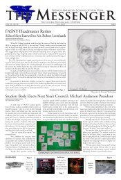 FASNY Headmaster Retires - Franco-American School of New York
