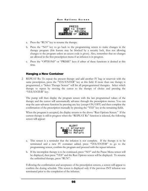 Curlin 4000 User Manual - Med-E-Quip Locators