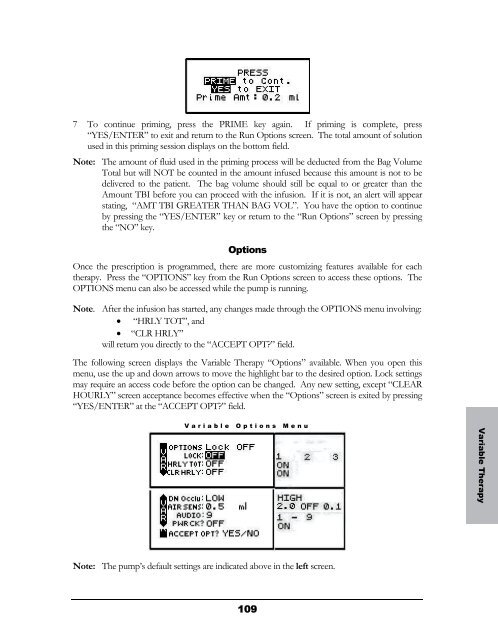 Curlin 4000 User Manual - Med-E-Quip Locators