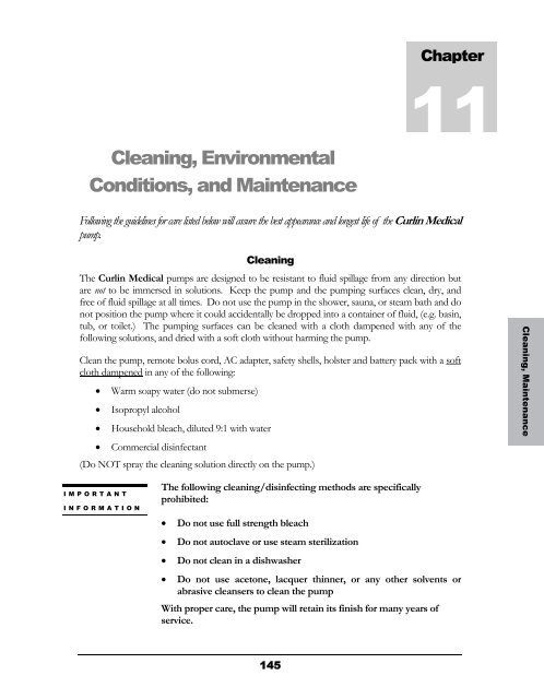 Curlin 4000 User Manual - Med-E-Quip Locators