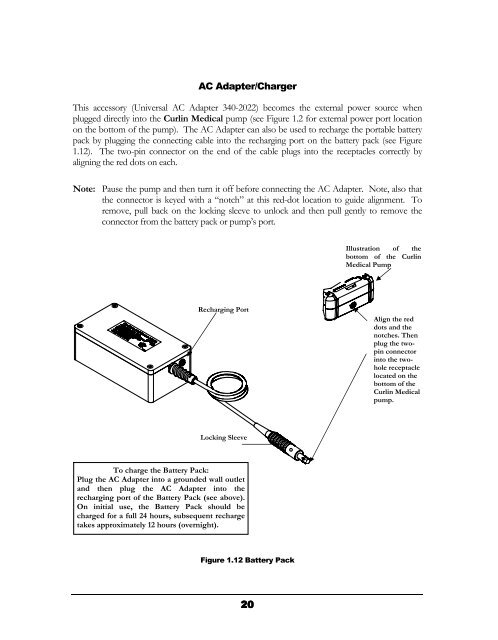 Curlin 4000 User Manual - Med-E-Quip Locators