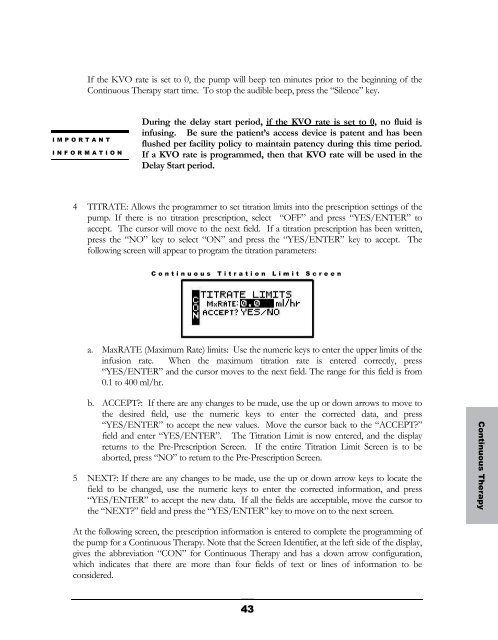 Curlin 4000 User Manual - Med-E-Quip Locators