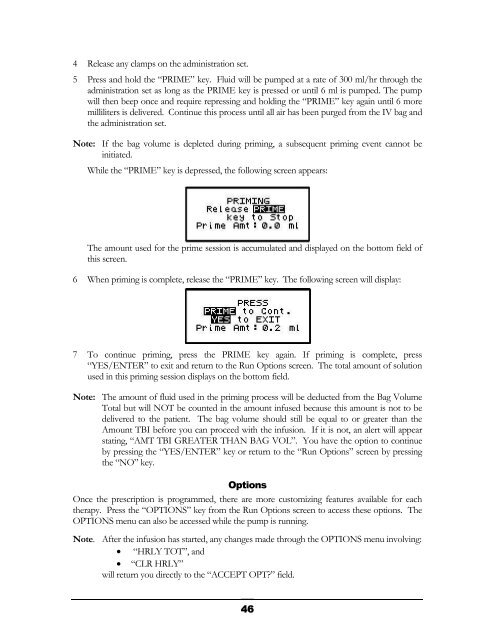 Curlin 4000 User Manual - Med-E-Quip Locators