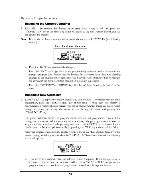 Curlin 4000 User Manual - Med-E-Quip Locators