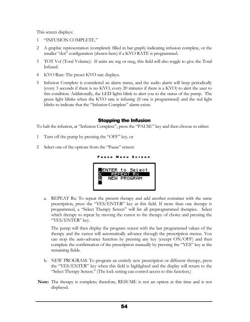 Curlin 4000 User Manual - Med-E-Quip Locators