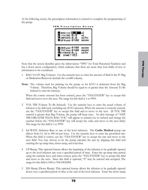 Curlin 4000 User Manual - Med-E-Quip Locators