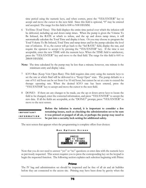 Curlin 4000 User Manual - Med-E-Quip Locators