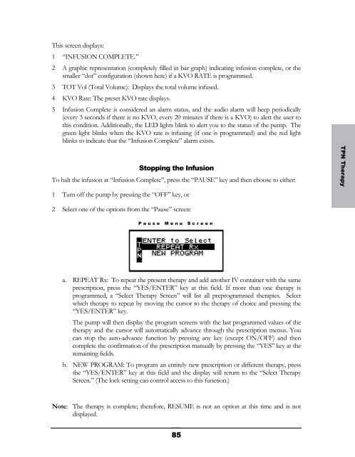 Curlin 4000 User Manual - Med-E-Quip Locators