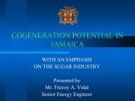 Cogeneration Potential in Jamaica.pdf - The Jamaican Sugar Industry